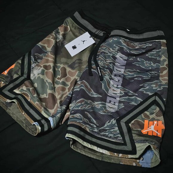 JORDAN X UNDEFEATED Basketball Shorts (Twighlight Marsh) - Picture 1 of 6